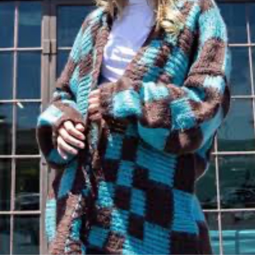 Free People | Aldrin Checkered Cardigan | XS/S - Picture 15 of 16